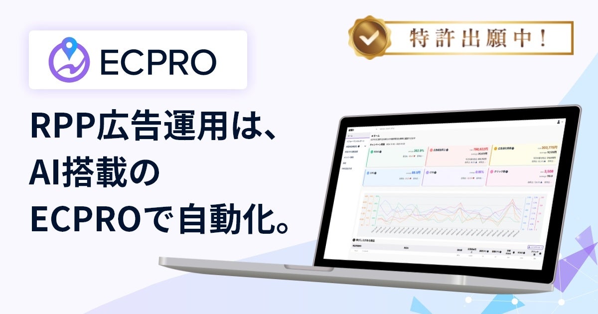 ECPRO RPPがAIエージェント機能を提供開始。楽天市場の広告運用を効率化