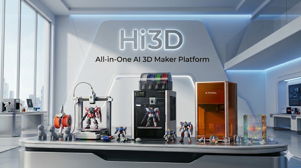 AI 3D生成から印刷最適化まで自動化、Hi3Dが周年アップデート発表