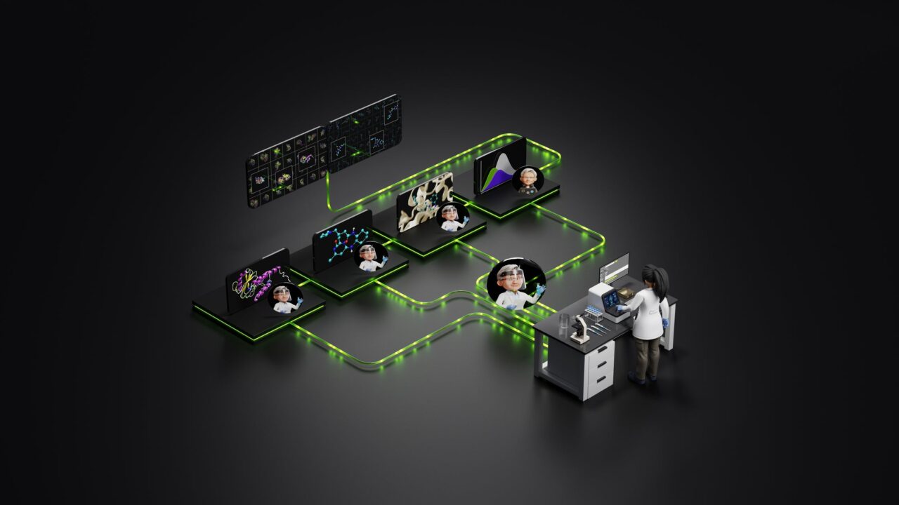 NVIDIA、ライフサイエンス向けAIエージェント開発ツールを発表