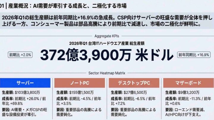 台湾電子材料産業、AI需要で生産額2割増。TSMC部材で現地中小が台頭