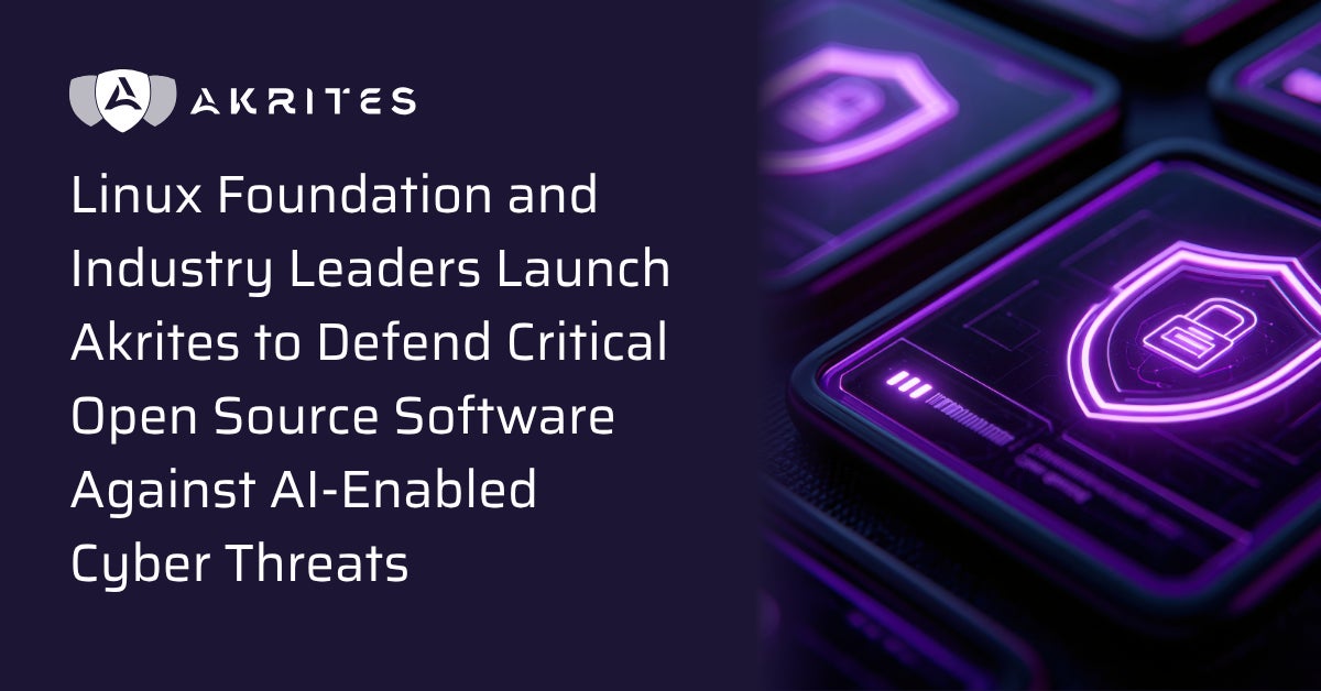 Linux Foundationが新組織「Akrites」発足。AI時代のOSS脆弱性対策を強化