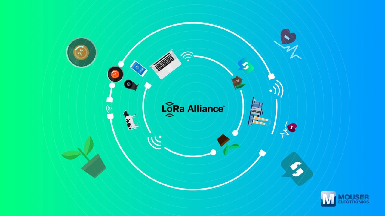 マウザー、LoRa技術のリソースセンター公開。製造業DXや産業自動化を支援
