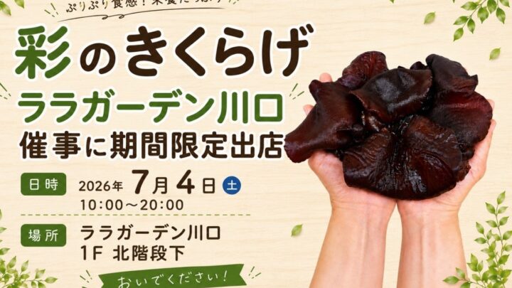 新聞印刷工場でキクラゲ栽培。東日印刷グループが商業施設で販売イベント開催へ
