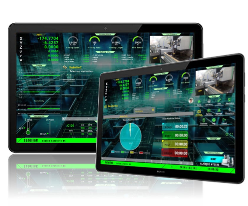 ソディックが工作機械向け新プラットフォーム「SatelinC」提供、設備監視と遠隔サポートを統合