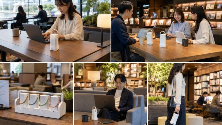 シーテック、持ち運べる電源「ポポフmini Quad」の先行導入検証を開始