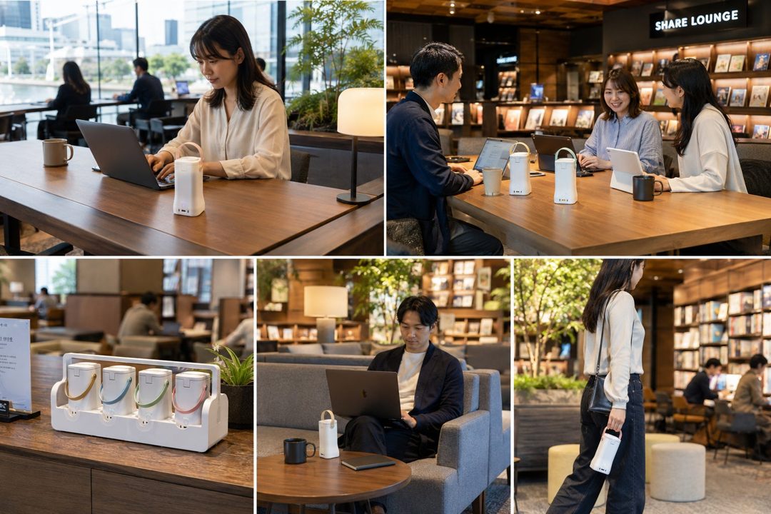 シーテック、持ち運べる電源「ポポフmini Quad」の先行導入検証を開始
