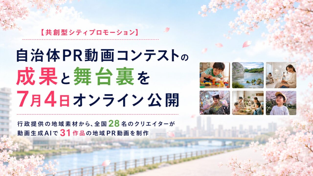 動画生成AIを活用した地域PR動画コンテストの成果発表セミナーが7月4日に開催