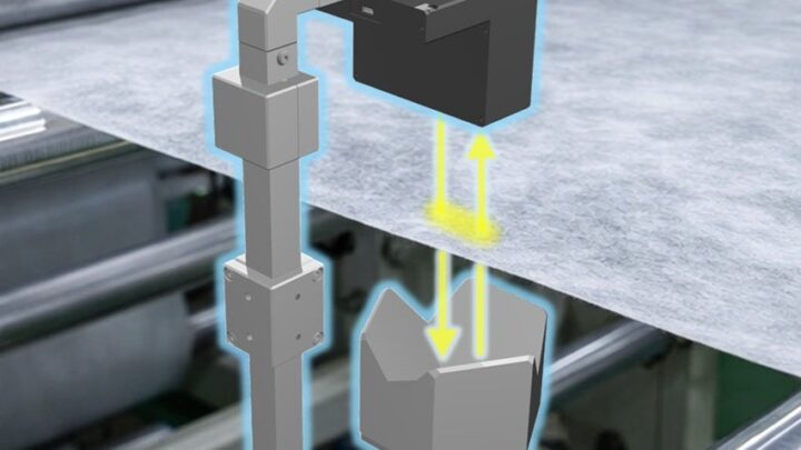 ミリ波で不織布の目付け量をインライン全数計測する新センサー発売