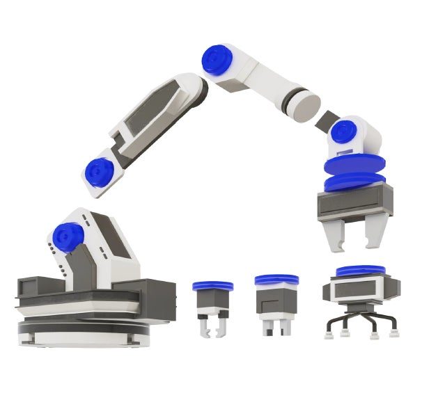 ロボットアームを無線化するミリ波IC、JASPが国内提案へ。スリップリング代替も