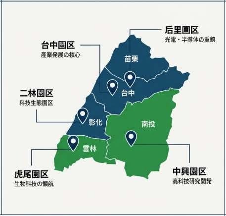台湾・中部科学園区の最新レポート公開。半導体と精密機械が融合するハイテク拠点