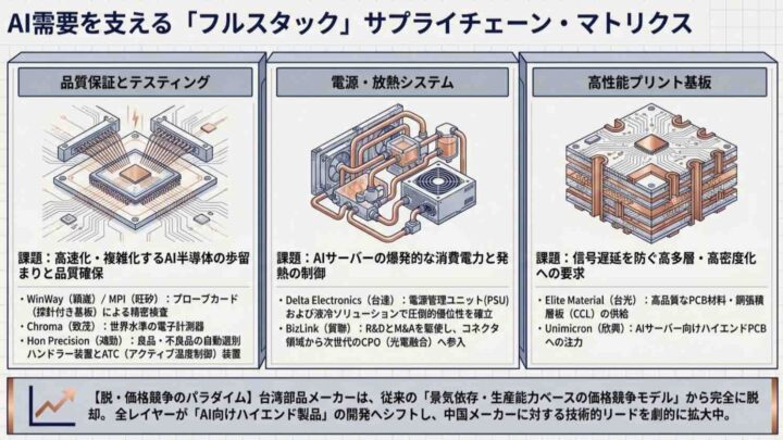 台湾テック産業、AI需要で包括的エコシステムを確立。機械業界誌が分析