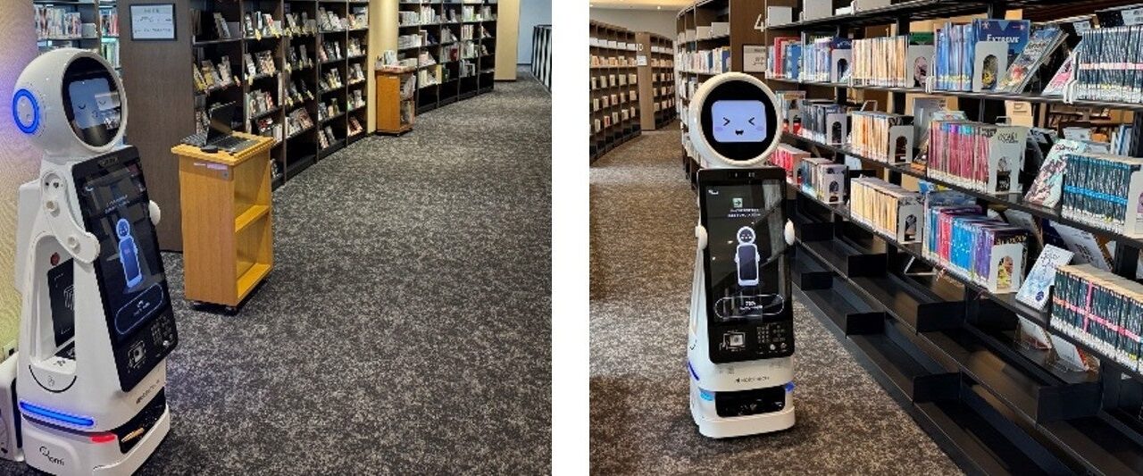 大阪工業大学が図書館支援ロボットを導入。自律移動とデータ連携を検証