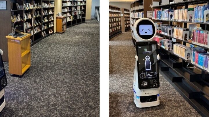 大阪工業大学が図書館支援ロボットを導入。自律移動とデータ連携を検証