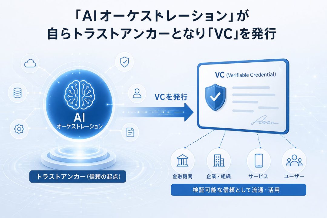 サイカルトラストが新特許、AIによる取引検証とVC自動発行でなりすまし防御