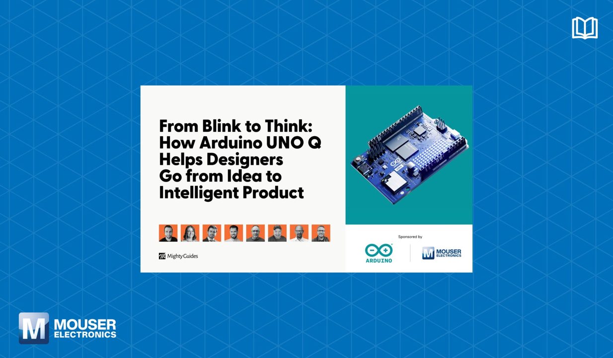 マウザー、Arduino UNO Qを活用したAI組み込み設計の解説書を公開