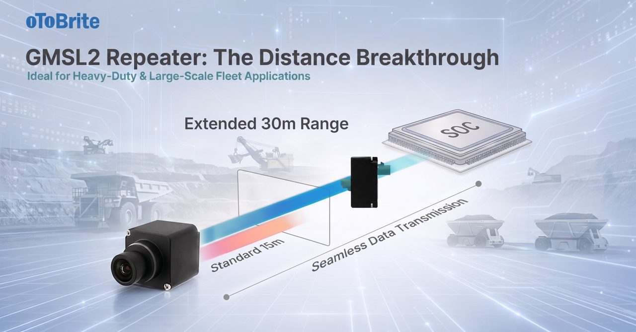 大型自律走行機械向け「GMSL2 Repeater」発表、カメラ伝送距離を30mに拡張