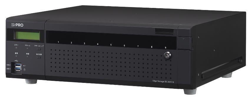 i-PROが最大432TBの大容量エッジストレージ発売、工場や倉庫の長期録画に対応