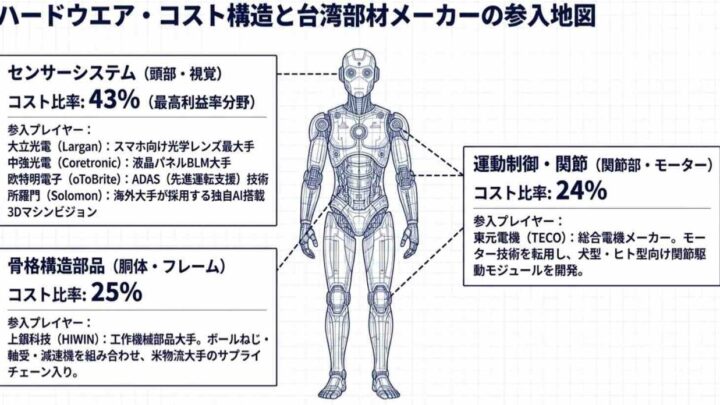 台湾のヒト型ロボット・自動化動向を分析