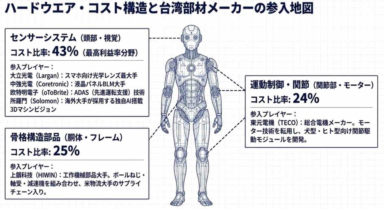 台湾のヒト型ロボット・自動化動向を分析