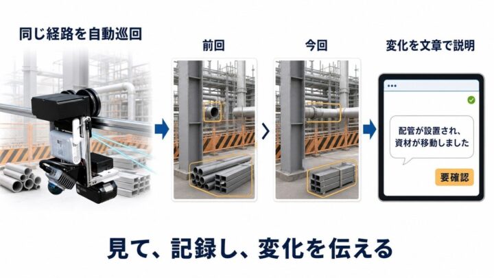 アトラックラボ、レールドローンとVLMによる自動巡回システムを開発