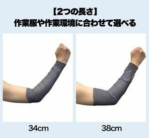 ショーワグローブ、薄手で耐切創レベルEを両立した腕カバー2タイプを発売