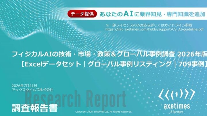 世界のフィジカルAI開発709事例を調査。日本は既存産業への現場実装型が特徴