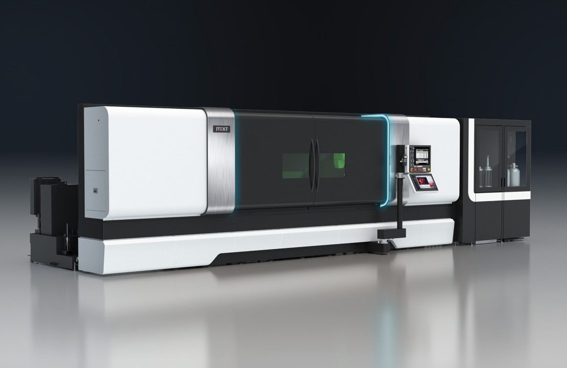 ジェイテクト、レーザークラッド複合研削盤「LC2000」を開発。表面処理と仕上げを1台に集約