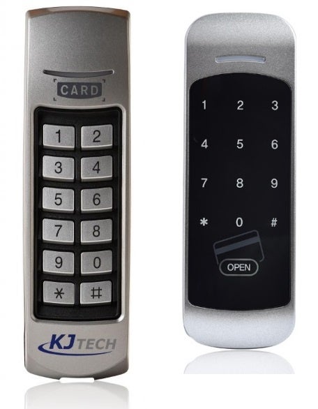 既設自動ドアを後付けでオートロック化する認証リーダー「KJ-100」など発売