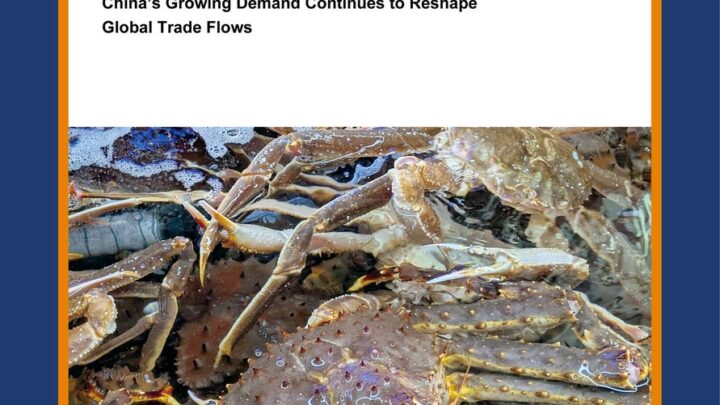 世界のカニ貿易構造の変化を分析した英文レポート発売、中露の新たな物流ルートも解説