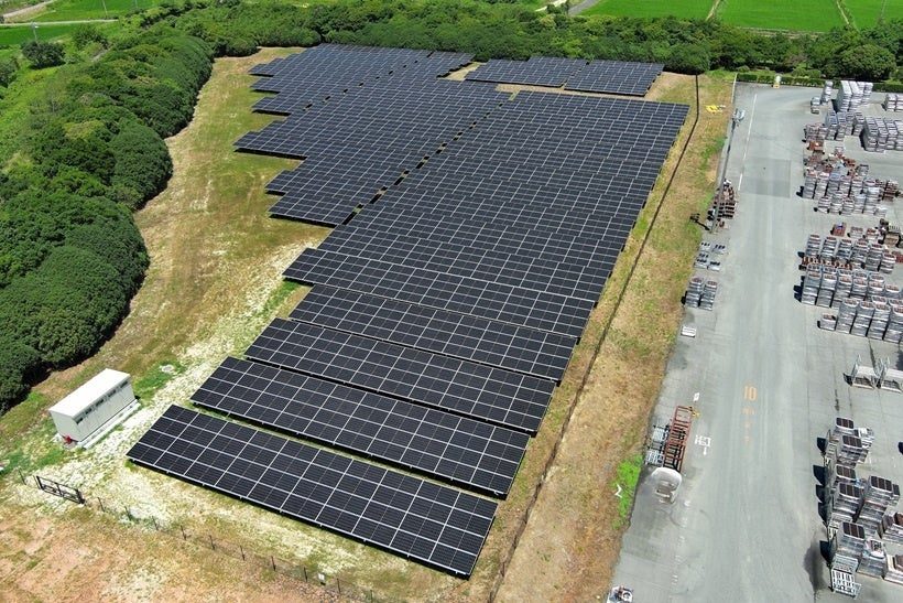 鶴弥の阿久比工場でオンサイトPPA太陽光発電が稼働、年間581トンのCO2削減へ