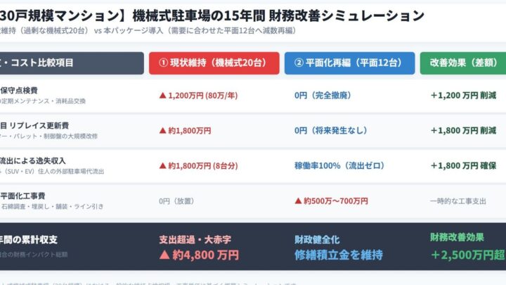 アールディー、機械式駐車場の平面化・最適化パッケージを提供開始