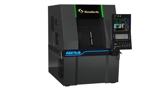 ソディック、ナノマシニングセンタ「AZ275nS」開発。モータ出力1.9倍で微細加工を高速化