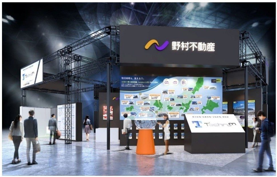 野村不動産、国際物流総合展で21社と共同出展。機器連携デモで物流自動化を実演