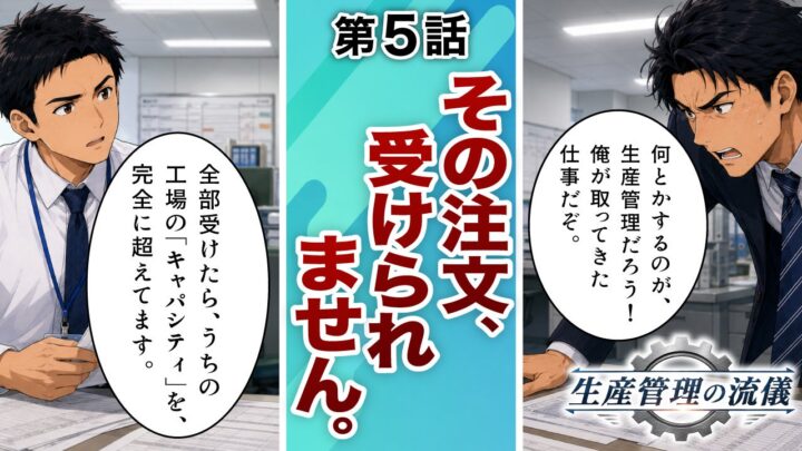 アスプローバ、生産管理の課題を描くマンガ動画第5話をYouTubeで公開
