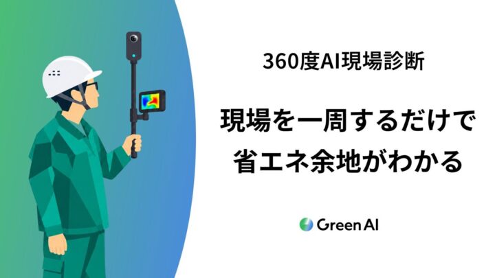 360度カメラとAIで工場の省エネ施策を自動抽出する新サービスが提供開始