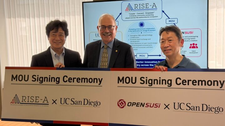 OpenSUSIがUCサンディエゴ校とMOU締結、日米の半導体設計連携を推進