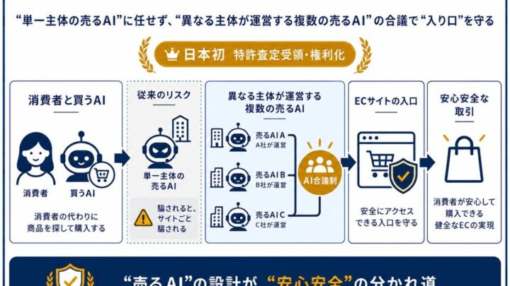 AI購買代行の不正を防ぐ「AI合議制」特許技術、サプライチェーン調達への応用も視野