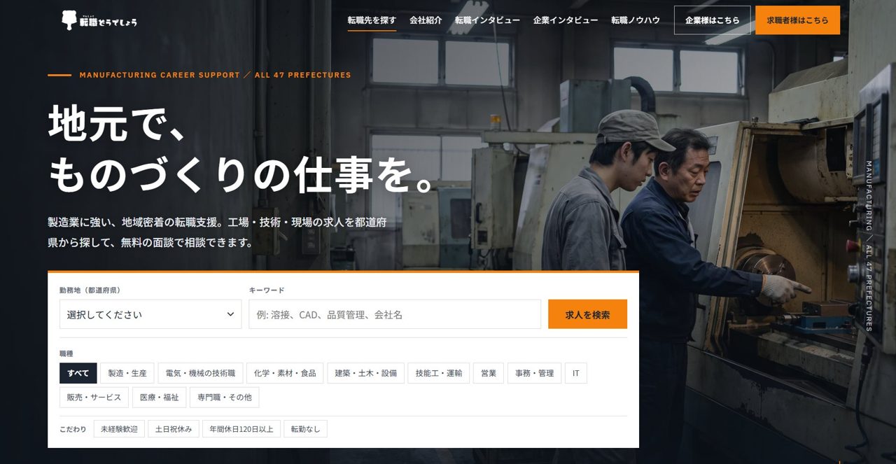 製造業特化の求人メディア「転職どうでしょう」が開始、業務改善の提案も実施