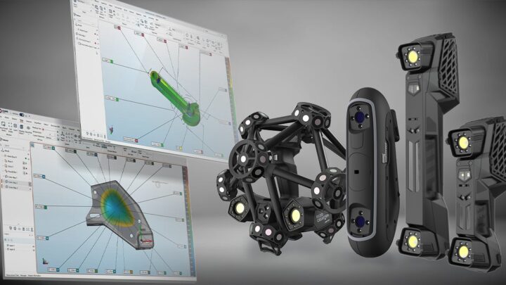 CAM2にハンディ3Dスキャナー対応と鋳造品検査機能が追加