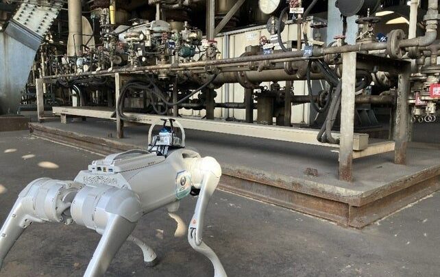 ダイセルとAVITA、化学工場で四足歩行ロボットとフィジカルAIによる設備点検の実証開始