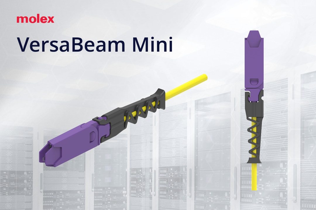 Molex、超小型の光コネクター「VersaBeam Mini」発表。AIデータセンター向けに高密度化