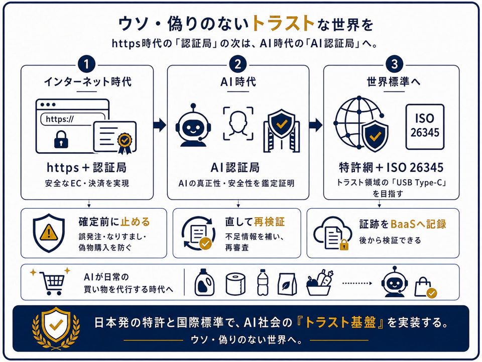 サイカルトラスト、サプライチェーンの真正性を判定する特許取得 国際標準との連携目指す