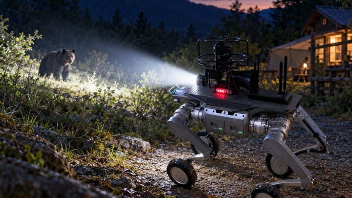 工場警備や巡回を省人化する四足走行ロボット「A2-W-TKR01」発売