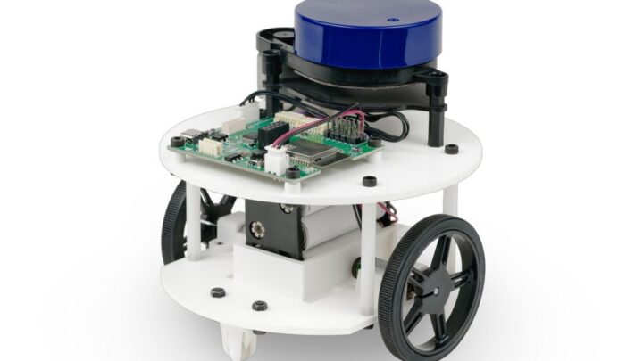 ヴイストン、自律走行を学ぶ小型台車ロボット「ライトローバー E32」発売