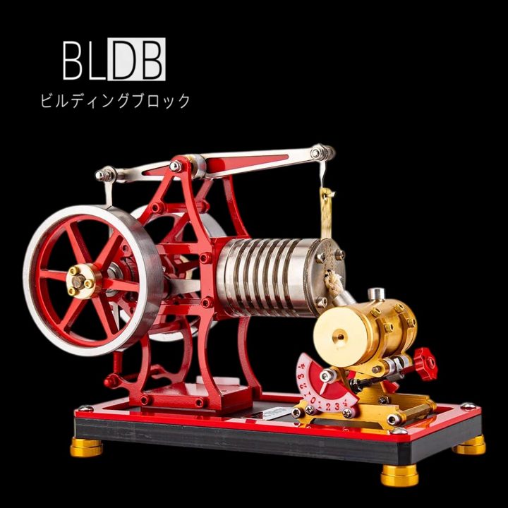 外燃機関の仕組みを学ぶ「真空エンジン模型」発売、熱と運動の変換を可視化