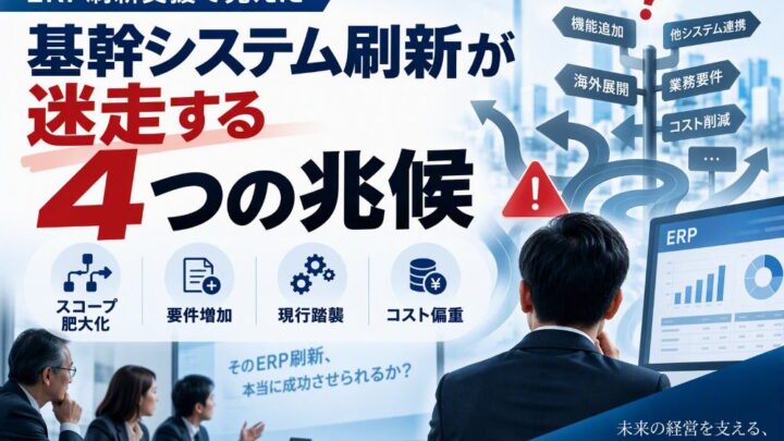 ERP刷新の迷走を防ぐホワイトペーパー公開、組織構造のギャップに迫る