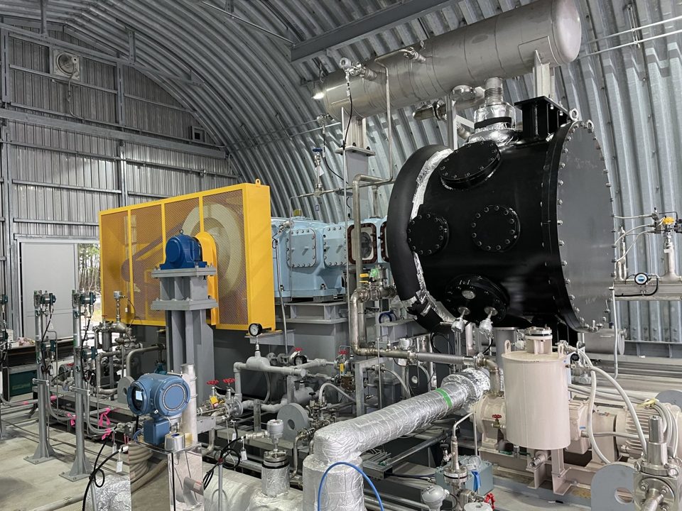IHIグループの液化水素BOG圧縮機、世界初の商用規模液化水素基地に採用へ