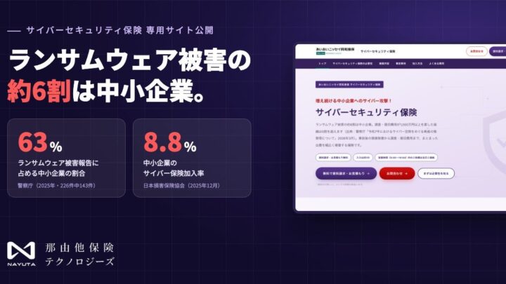 中小製造業のサイバーリスクに対応する保険専用サイトが公開。工場停止や取引先被害を解説