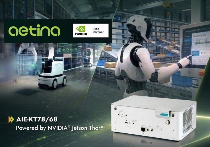 アスメック、Jetson Thor搭載ロボット向けエッジAI「AIE-KT78/68」取扱開始